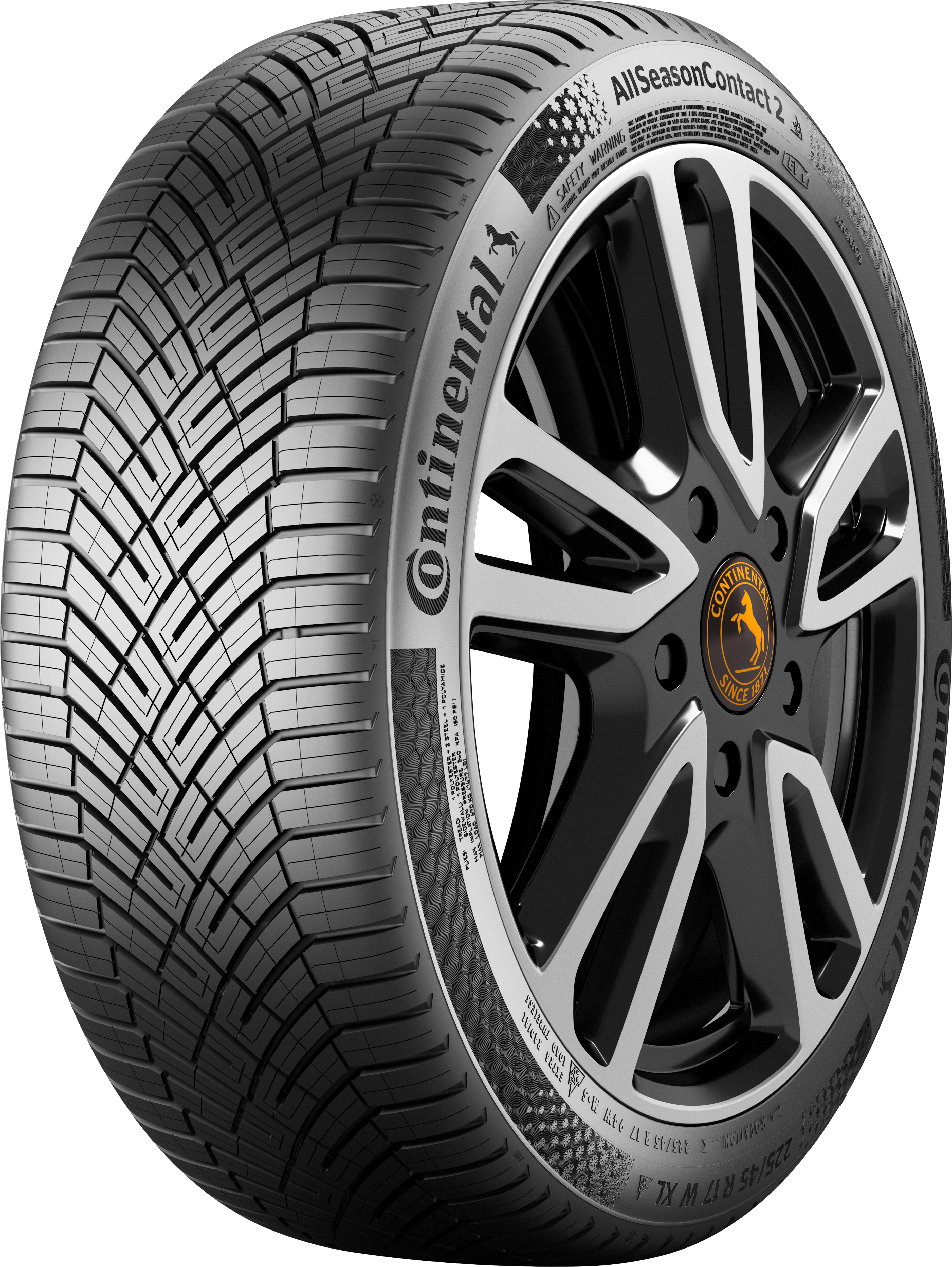 Pneumatici 4 Stagioni Gomme CONTINENTAL 195/55 R16 87H ALLSEASONS CONTACT 2❄️/☀️ - Foto 1 di 1