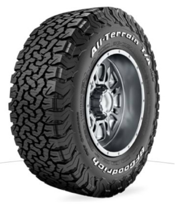BFGoodrich ALL TERRAIN TA KO2 OWL 285/60 R18 118S